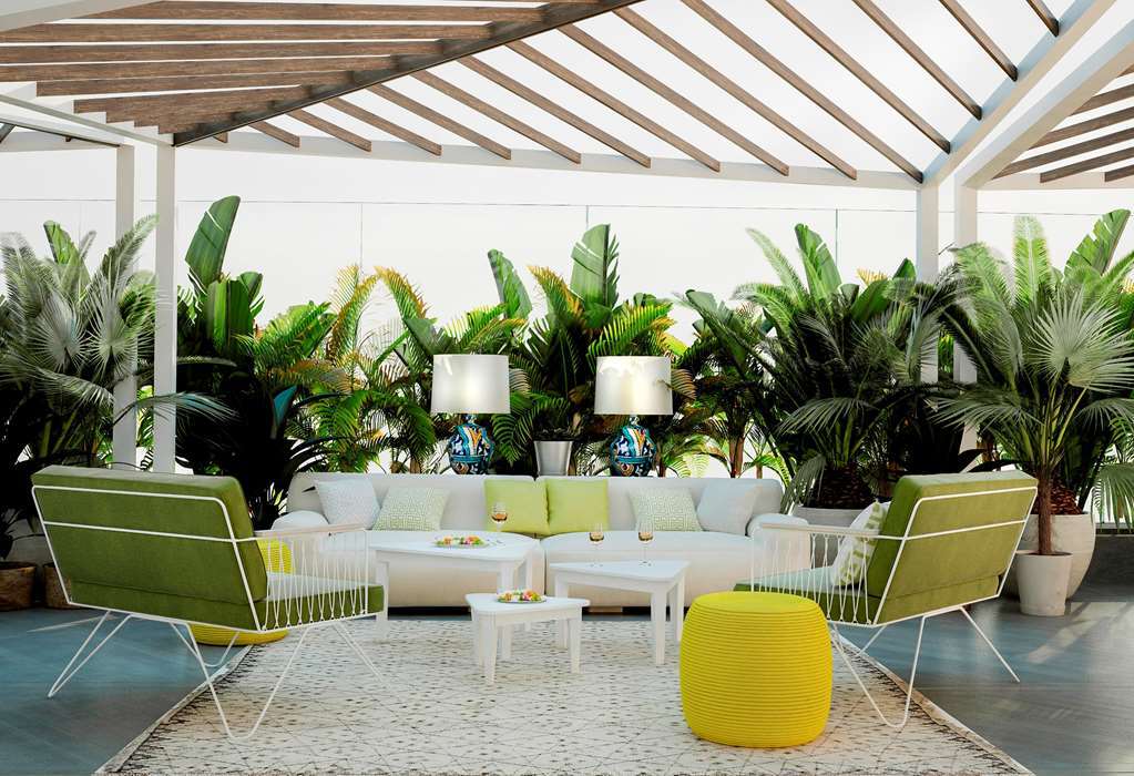Hilton Tanger City Center Restauracja zdjęcie The interior of the hotel